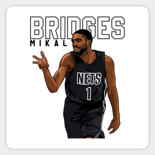 Mikal Bridges Magnet